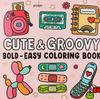 Children's Cartoon Coloring Book: Cute, Comfortable, Warm, Stress Relief, Simple Graffiti Drawing for Kids