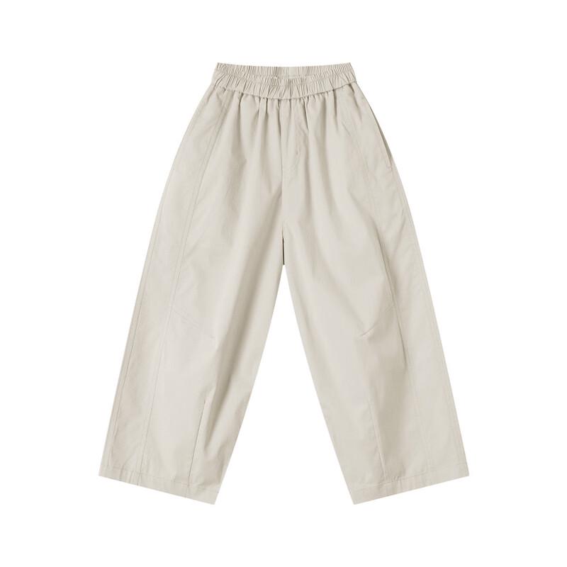 Boys' Loose Fit Curved Leg Casual Pants