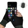 Two-finger Gaming Finger Sleeves Silver Fiber Anti-sweat Breathable Finger Case