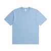 Camiseta de Manga Corta Pesada 230g Algodón Puro Estilo Japonés - Color Sólido Primavera/Verano, Versátil y Sencilla con Opción de Logo Personalizado