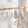 Stackable Shoe Drying Hanger Rotatable Shoe Storage Organizer Windproof Shoe Drying Rack  Necktie