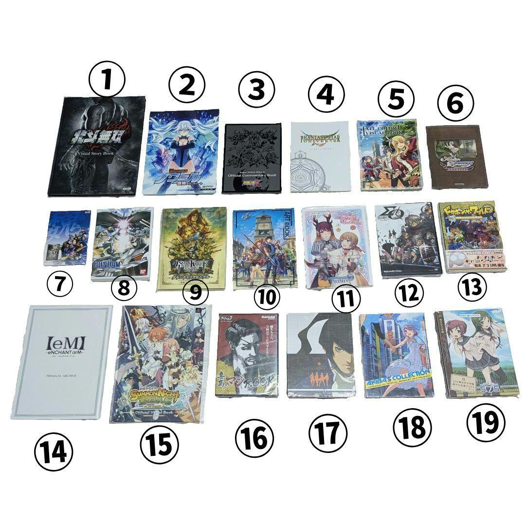 

[USED] Game Pre-order bonuses Not for sale Art book Visual book DVD etc.