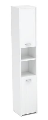 Bathroom Cabinet Standing Bathroom Column White 6 Shelves Bathroom Cabinet