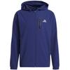 Mens Polyester Hooded Slim Track Jacket