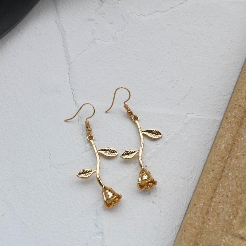 Fashion Geometric Round Drop Earrings Temperament Simple Star Tassel Pendant Earrings Female Gifts Jewelry