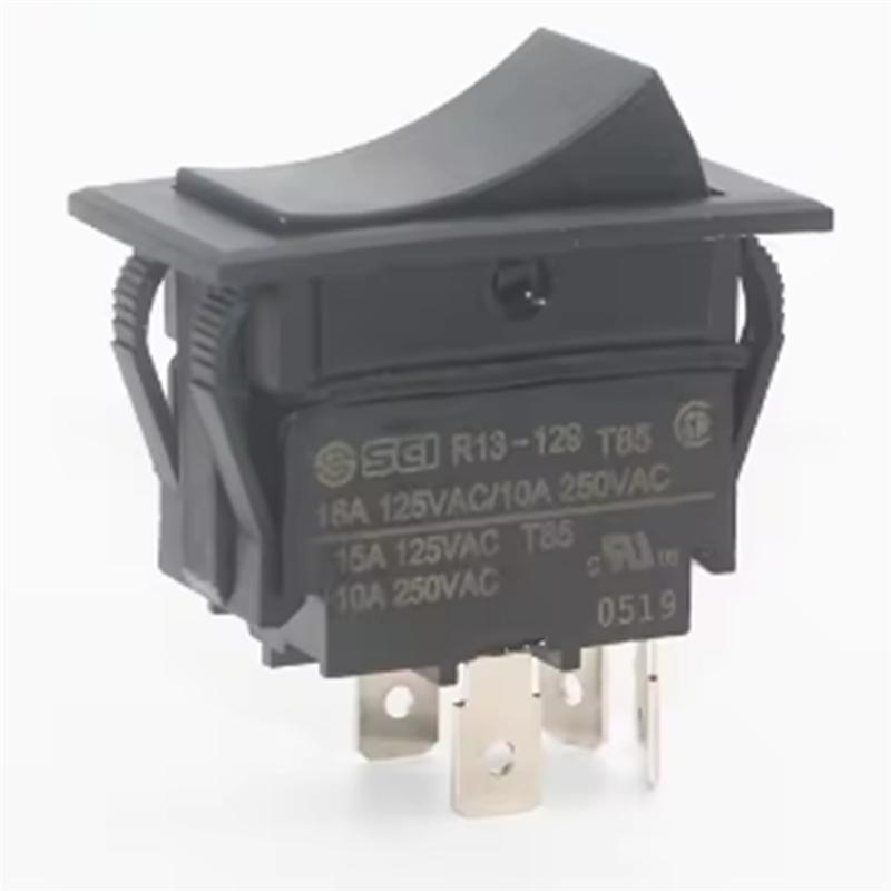 A25F-On-OFF 4Pin Power Switch Car/Yacht Rocker Switch SCI R13-129F Ship Type Rocker Switch