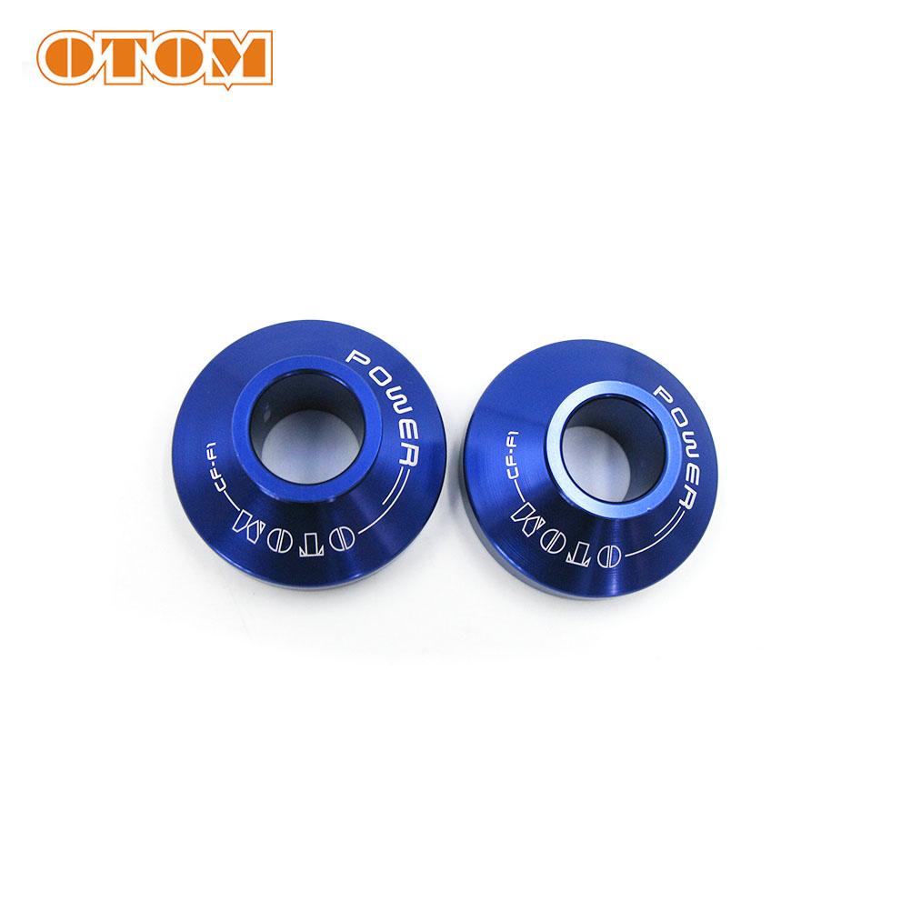 OTOM Front Wheel Axle Bushing Spacers Hub Gasket Protection Cap Guard Cover Lock Rim Screw Bolts For HONDA CR125 CR250 CRF450RX
