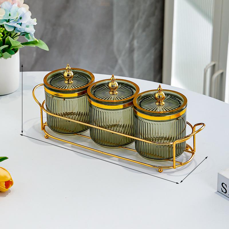 Transparent Food-Grade Plastic Storage Jars for Grains, Snacks, and Dried Goods