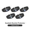 WET1 Car Seatbelt Buckle Protector Leather Anti Scratch Interior Guard For Volkswagen VW Passat Golf 4 5 6 Tiguan Polo Scirocco Jetta