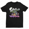 SplatToon T-Shirt Spraying Game Enthusiast Men Women Universal Fashion Casual Crewneck T-shirt Summer Daily Life Cotton Tee Tops