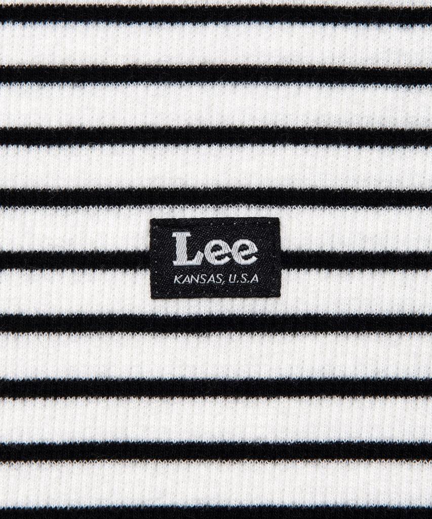 LEE Women Striped Long Sleeve T-Shirt White