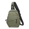 Enkel skulderryggsekk for menn og kvinner crossbody bag liten brystveske sykling sport fjellklatring gutter