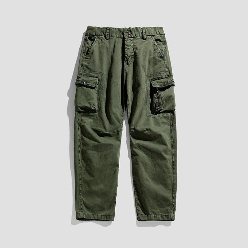 Versatile Outdoor Fashion Casual Functional Overalls Autumn New Wear-resistant High Street Trousers