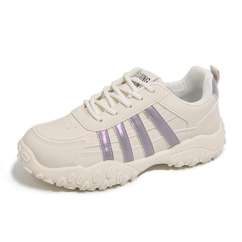 

SH122 white German training shoes women s 2025 new spring and autumn versatile flat-bottomed front lace-up light and comfortable sports board shoes 40
