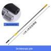 Stainless Steel Telescopic Roller Brush & Paint Tray Set for Wall Painting