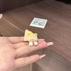 Hairpin Flocked Cat Hug Fish Design Hair Clip Soft Healing Multiple Expression Styles Versatile Hair Accessory