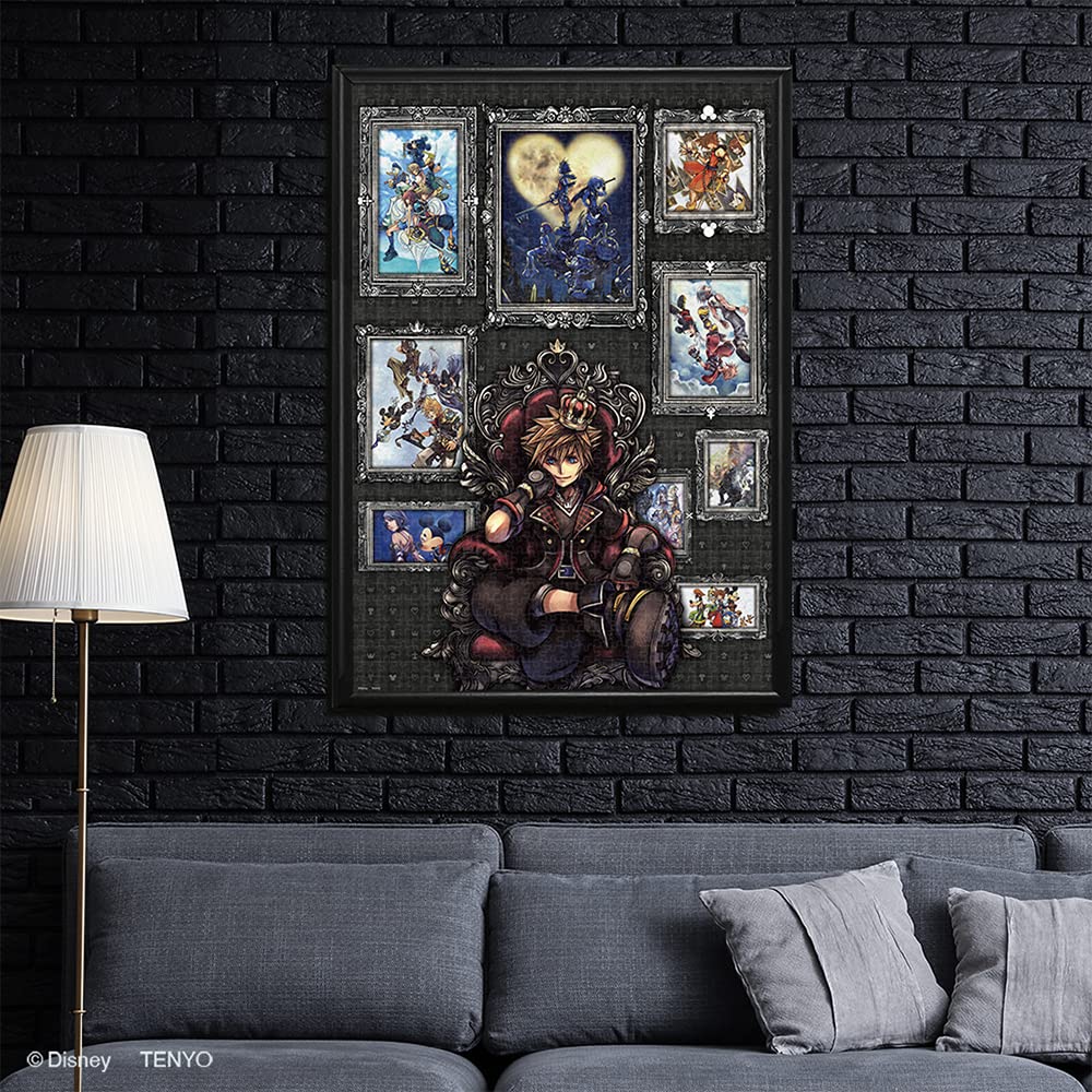 Tenyo v 1000dílné skládačce Disney Kingdom Hearts Reminiscence Dodává se s lepidlem a špachtlí Servisní karta je součástí [Made Japan] (Rozměr 51 x 73,5 cm)