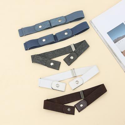 Lazy Belt Jeans Jeans Elastic Waist Tightening Artifact Invisible Belt Waist Circumference Large Change Waist Tightening Artifact