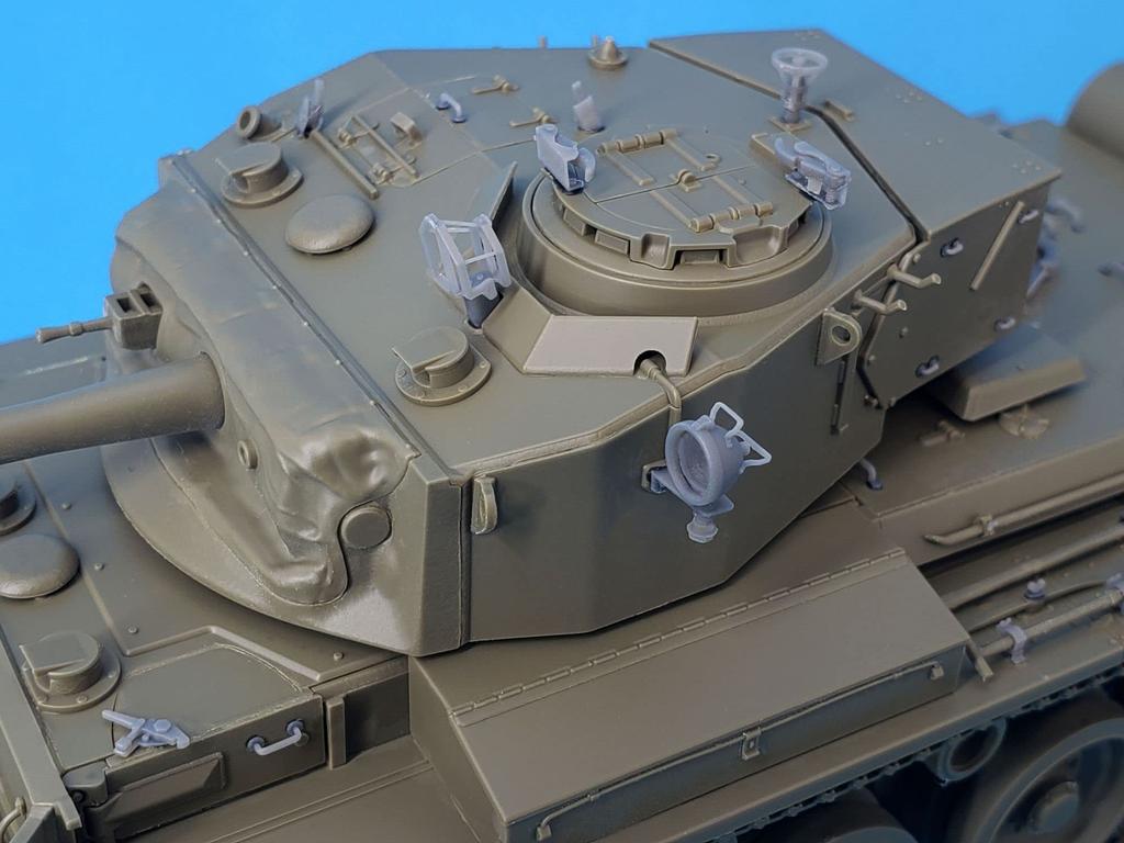 Passion Models British Cruiser Tank A34 Comet 3D Parts Set Tamiya Plastic Model Parts 1/35 (for MM35380) P35T-016