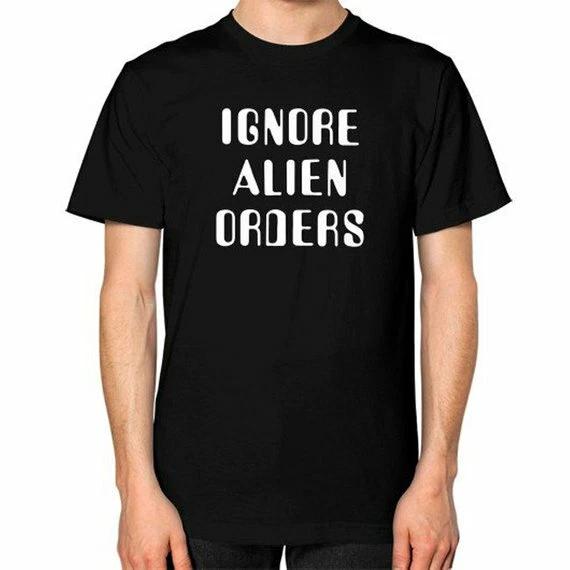 Ignore Alien Orders ! Shirt tshirt Halt and Catch Fire Movie Show XXXL