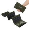 GOODGOODS Faltbares Solarpanel, Kompakte mobile Batterie, Schnellladung, 18W, Tragbares Solarstromladegerät, Hohe Umwandlungseffizienz (23%), Typ-C Ausgang