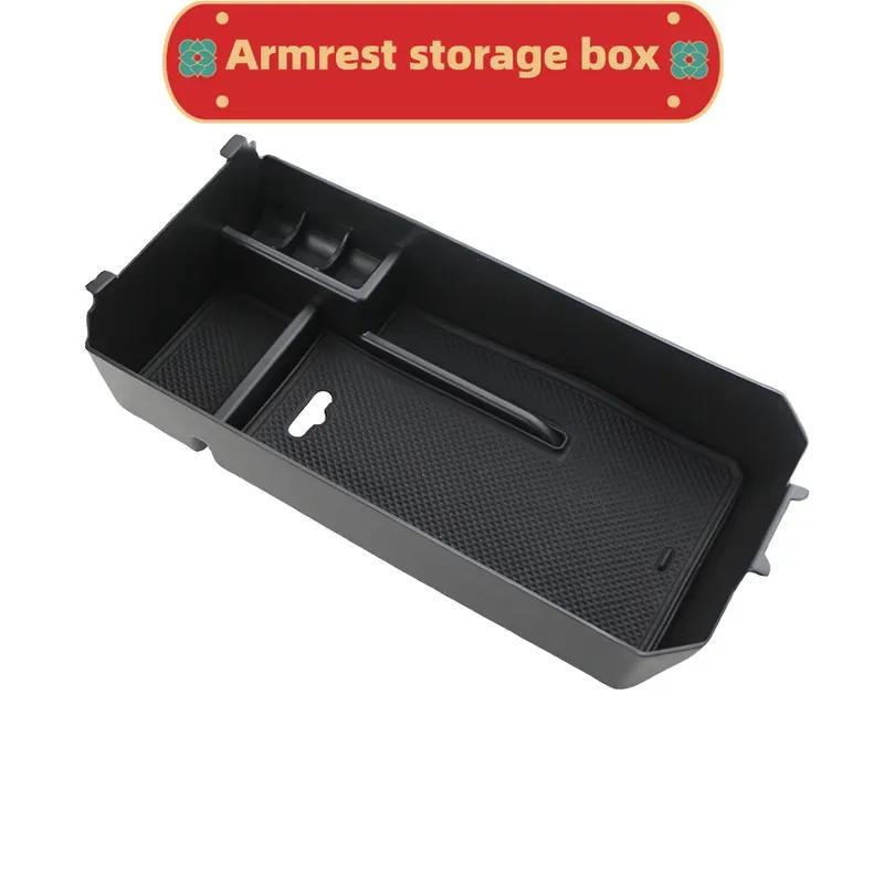 Armrest Storage Box For Mercedes Benz C Class W205 2015-2021 GLC W253 2016-2023 Center Console Organizer Tray Case Accessories