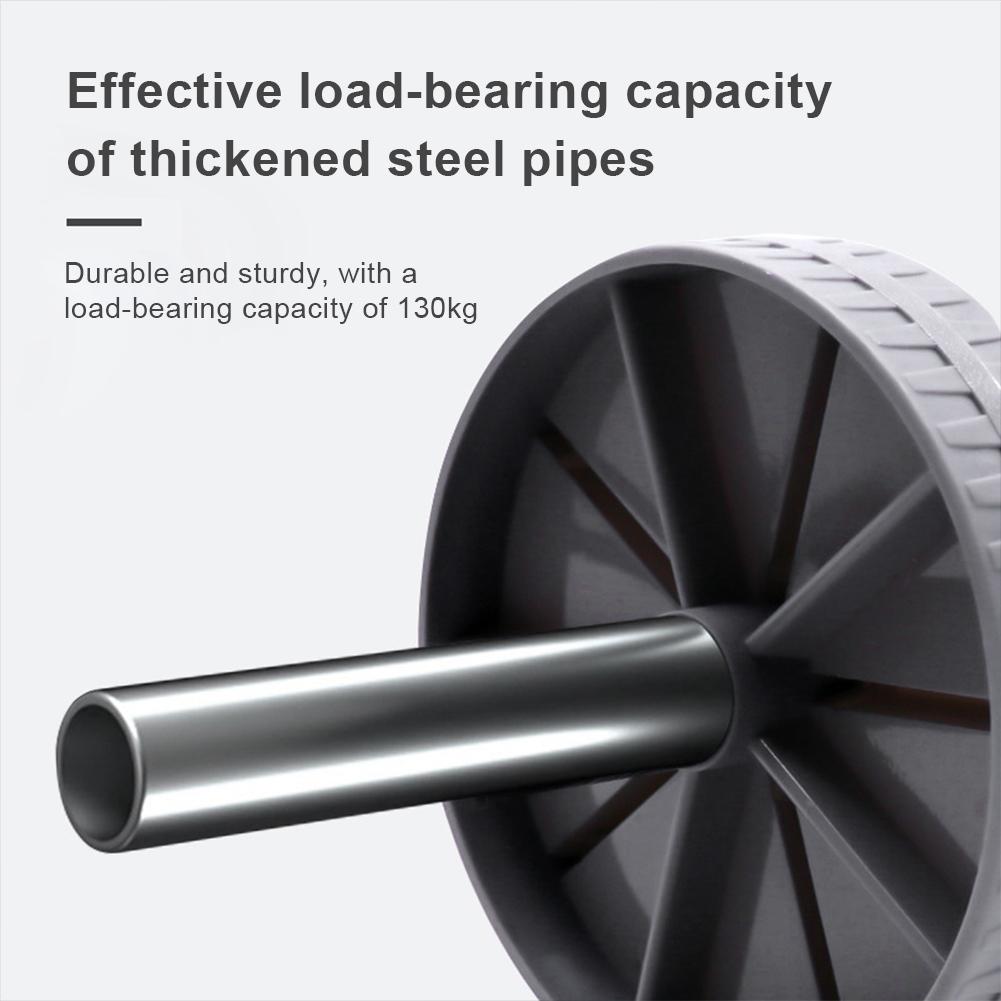 Abdominal Wheel Non-slip Abdominal Roller No Noise Abdominal Trainer Abdominal Exerciser Strengthen Muscle Exercise Equipment