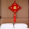 Segen Quaste Anhänger Frühlingsfest Anhänger Raum Wand Ornament Rot Chinesischer Knoten Neujahrsdekor