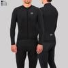 Mens Long Sleeve Cycling Jersey Breathable Quick Dry Road Bike Apparel