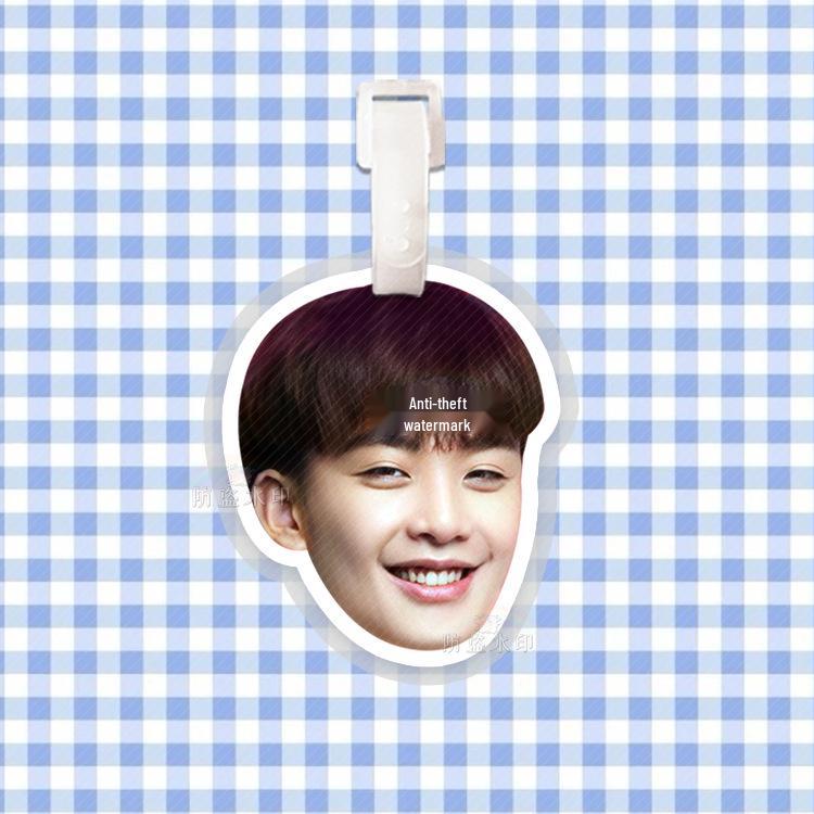 Wang Heye Backpack Pendant: Luggage Tag & Charm Ornament