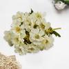 Fake Flower Useful Anti-fade Clear Texture Simulation Flower DIY Bridal Bouquet 6 Forks Artificial Cherry Blossom Artificial Flower