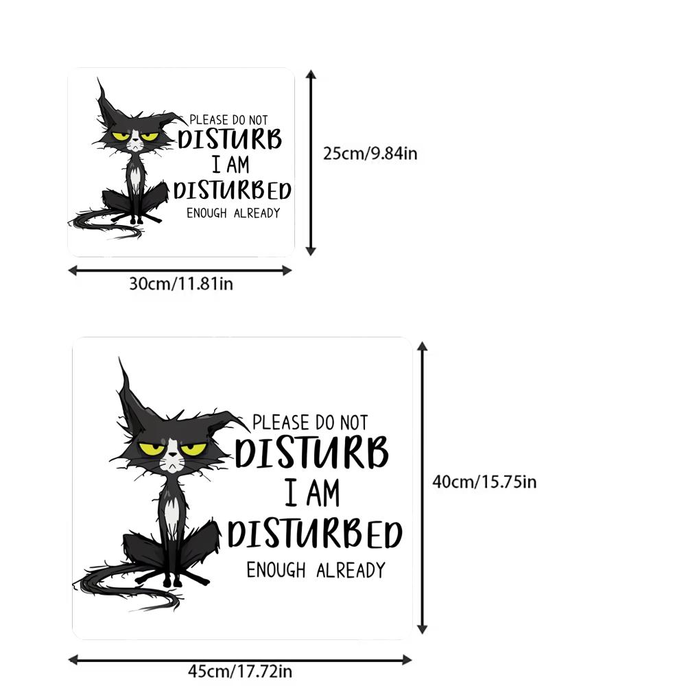 Funny cat meme Mouse Pad 40X45 Large Square Computer Office Game Table Mats Rubber Anti-slip Laptop Mousepads Small Desk Pads