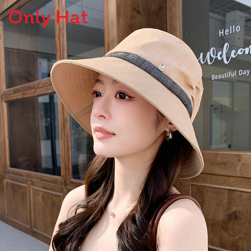 Sun Protection Fisherman Hat With Wide Brim For Summer Beach Vacation Sun Shade Fashion Accessory