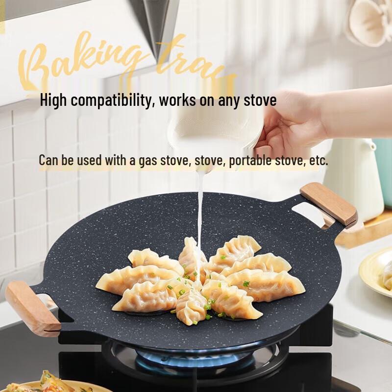 Korean Style Cast Iron Outdoor Grill Pan