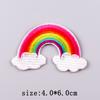 Patch Brodé Arc-en-ciel LGBT Thermocollant Pour Vêtements Patches Thermocollants Sur Vêtements Patch Cœur Gay Pour Vêtements Badges