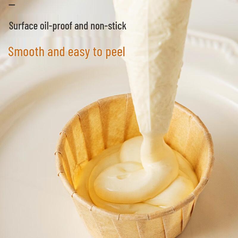 Meidi Rolled-Rim Disposable Muffin Baking Cups