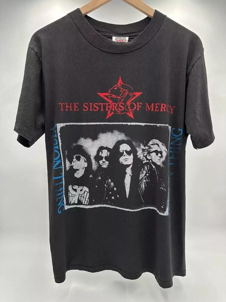 The Sisters of Mercy Shirt, The Sisters of Mercy Black Unisex T-shirt Reprint Unisex T-Shirt S