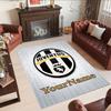Juventus Customize Your Name Floor Mat Design for Living Rooms Hallway Entryway Bedrooms Anti-slip Rug Decorate Offices Best for Christmas