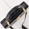 Salvatore Ferragamo Gancini Handbag O21.2181 2WAYShoulder black Calfskin Women Used