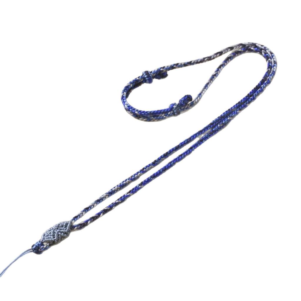 Year of the Snake Prosperity Knot Adjustable Pendant with Finely Braided Eight-Strand Cord