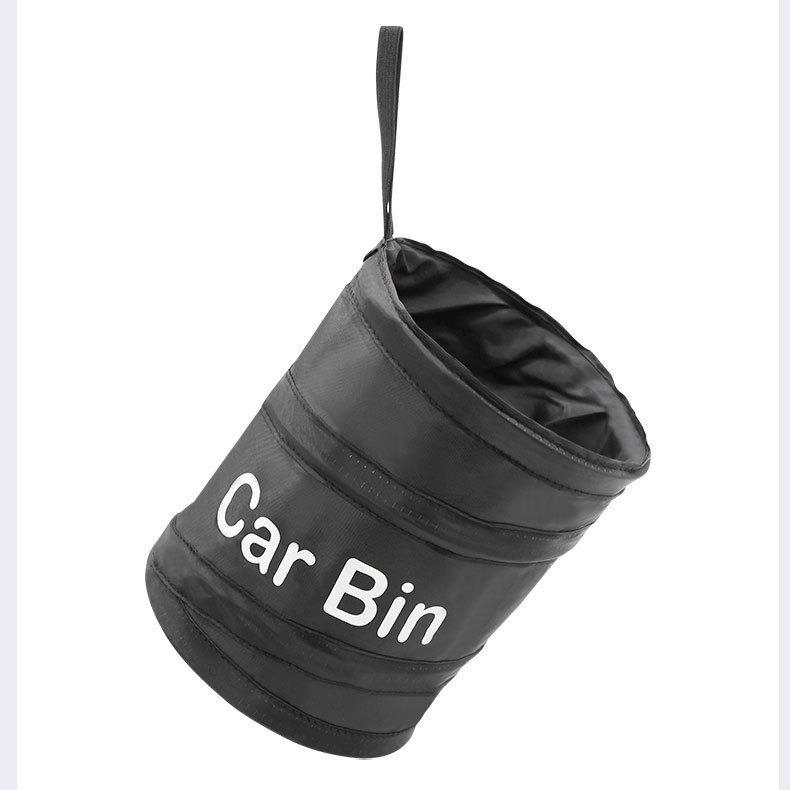 Car mounted multifunctional garbage bin, car storage bin, spiral bin, folding garbage bin, car garbage storage bin