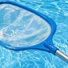 Red Recogehojas para Limpieza de Piscinas con Mango de Aluminio Red de Malla Fina Duradera para Eliminar Escombros de Piscinas y Spas