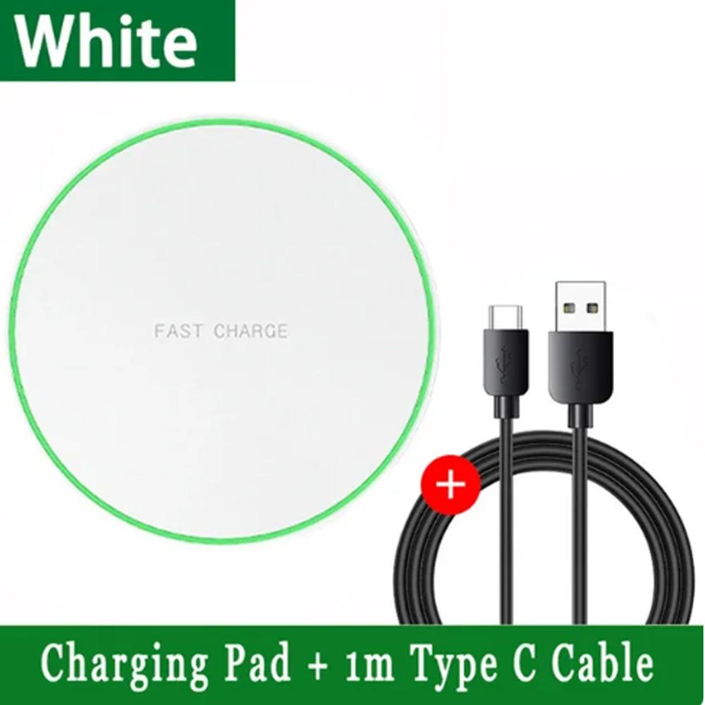 Wireless Charger Mobile Phone Chargers Pad Stand For iPhone 15 14 13 12 11 Pro Max 8 Samsung Xiaomi Fast Charging Dock Station
