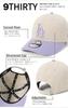 NEW ERA Cap 9THIRTY Los Angeles Dodgers 2Tone white 14670190 NER34C3184 Stone/Lavender