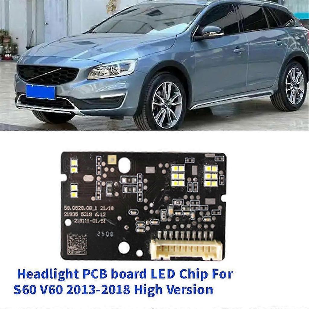 Frontscheinwerfer-Leiterplatte mit LED-Chip für S60 2013-2018 Hohe Version (Teilenummern: 22015701, 220157-01, 219111-01)