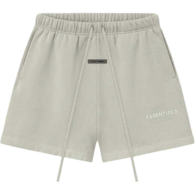 Fear of God Essentials Classic Fleece Sweatshort Abbey Stone Men Bottoms Tan 160SP252006F S