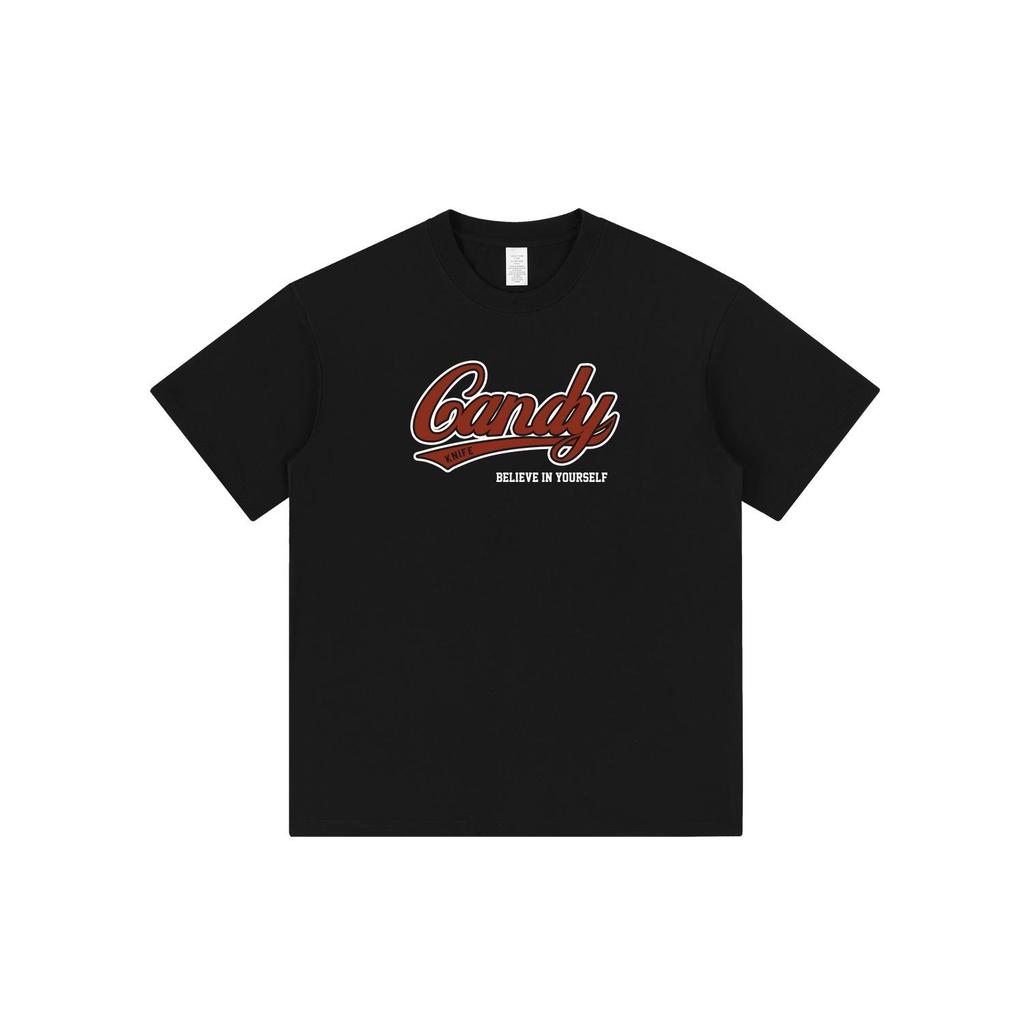Retro Vintage Unisex Pure Cotton Heavyweight Short Sleeve T-Shirt
