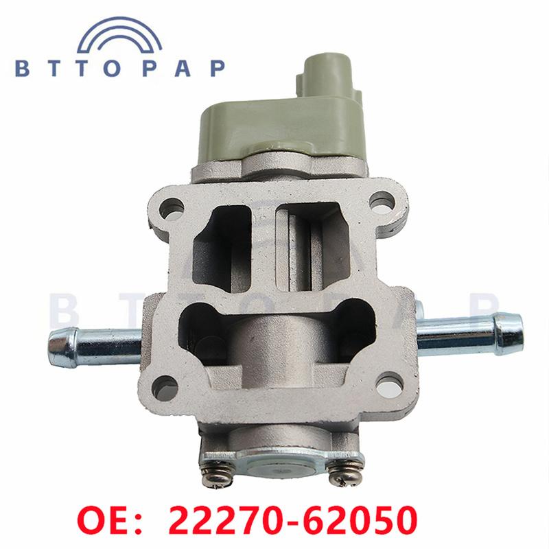 22270-62050 For 96-05 Toyota 4Runner T100 Tacoma Tandra Land Cruiser Prado VZJ Hilux 5VZFE 2227062050 Idle Air Control IAC Valve