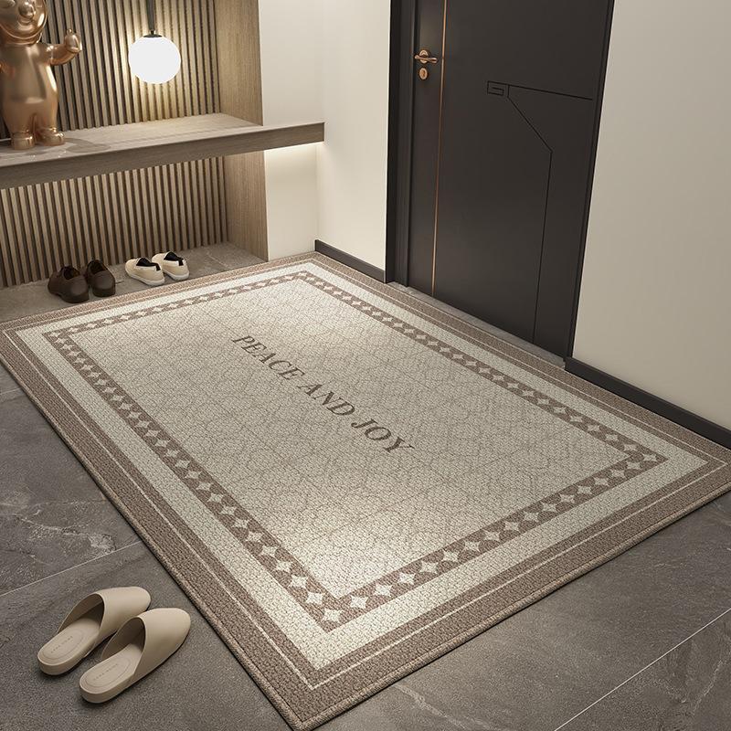 Door Floor Mat, Dirt-Resistant And Easy To Take Care Of, Non-Slip Entrance Door Floor Mat, Advanced Sense Of Door Carpet Dust Removal Door Mat
