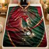 Flannel BlanketCristiano Ronaldo Warm Soft Throw Blanket for Indoor Sofa Bed Living Room Use